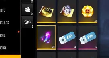 Conta Garena Free Fire