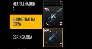 Conta Garena Free Fire