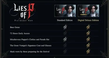 Lies Of P Pc Steam Deluxe Edition