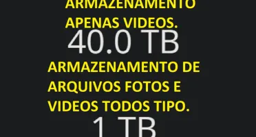 40 Tera De Armazenamento +1 Tera De Armazenamento