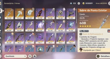 GENSHIN ACCOUNT - AR 55 (With Mavuika/Citlali/Chiori/Linnea)
