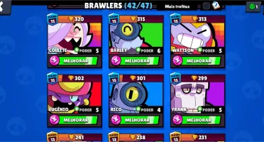 Conta de brawl stars