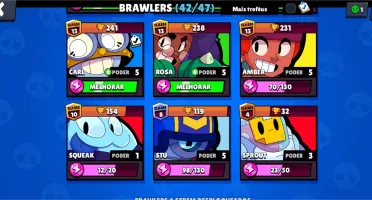 Conta de brawl stars