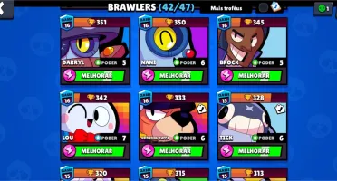 Conta de brawl stars