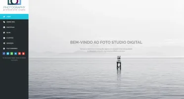 Site Fotografia administrável, sem banco de dados