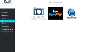 Site Fotografia administrável, sem banco de dados