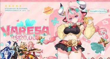 Conta Genshin Impact Varesa + Xianyun + Furina E Mais