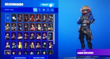 Conta Fortnite (passe desde season 6 ate s10) Salve o Mundo