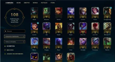 Vendo conta de League of Legends D5