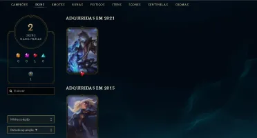 Conta lvl 9 com Lee sin dragão da tormenta