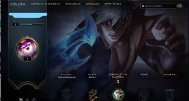 Conta lvl 9 com Lee sin dragão da tormenta