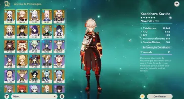 Conta AR60 Hutao, Yelan C1, Zhongli, Shogun, Alhaithan....