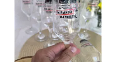 Taça de Champanhe Personalizada