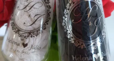 Taça de Champanhe Personalizada