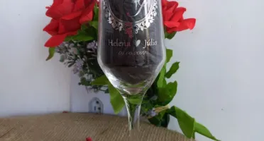 Taça de Champanhe Personalizada
