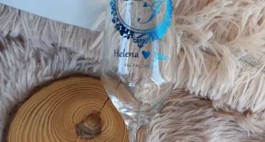 Taça de Champanhe Personalizada