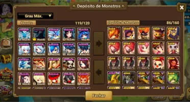 CONTA SUMMONERS WAR