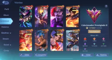 CONTA 481 SKINS 1150 diamantes