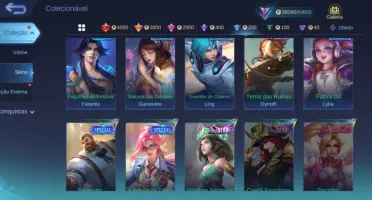 Conta Mobile Legends 2 Legends 2 Collector