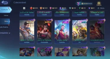 Conta Mobile Legends 2 Legends 2 Collector