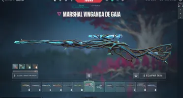 Conta valorant com facas