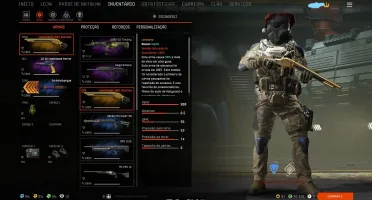 Conta warface migrada winchester GOLD e diversas outras wbx