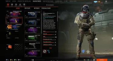 Conta warface migrada winchester GOLD e diversas outras wbx