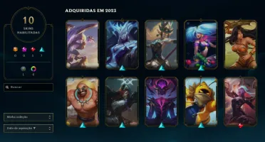 Conta league of legis (league of legends) - Esmeralda IV