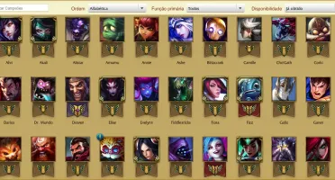 Conta League of Legends (79 campeões + DJ Sona)