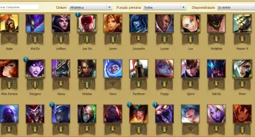 Conta League of Legends (79 campeões + DJ Sona)