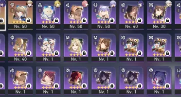 Honkai Star Rail - Seele+Jing Yuan+Gepard+Bailu - Nível 38