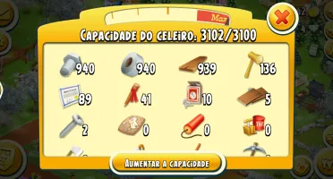 Conta Top Hay Day!!! 46+ e 1,7 milhões e celeiro cheio
