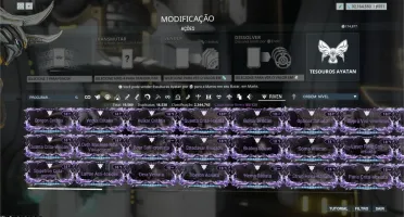 Conta de Warframe MR30 de 7 anos e clan nivel 10