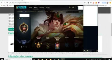 CONTA GOLD 4 TODOS OS CAMPEÕES 190 SKINS
