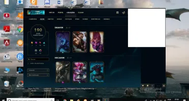 CONTA GOLD 4 TODOS OS CAMPEÕES 190 SKINS