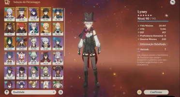 Raiden+Zhongli+Wanderer+Bis+ Lyney+Hutao+Ayato+Outros T5