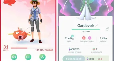 CONTA POKEMON GO LEVEL 31