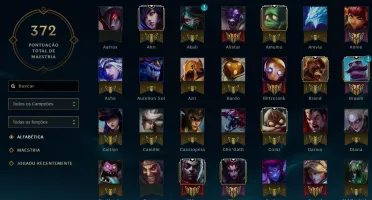 Conta Diamante 5 + todos os personagens + 42k rp de skins