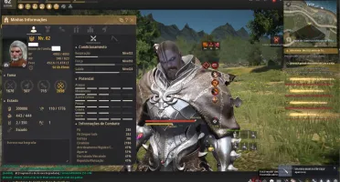 Conta Black Desert - Warrior 286PA - Zarka PEN com Pegasus