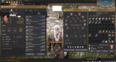 Conta Black Desert - Warrior 286PA - Zarka PEN com Pegasus