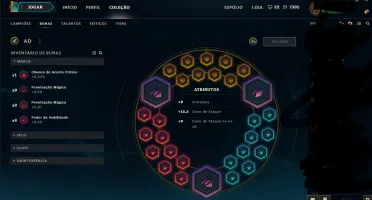 Conta League Of Legends Platina 5 e Muitas Skins