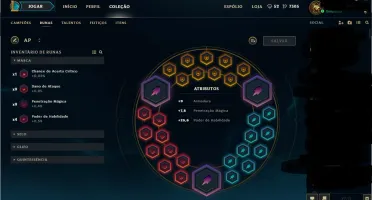 Conta League Of Legends Platina 5 e Muitas Skins
