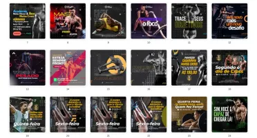 Pack Canva Academia Vol 2 - 74 Artes Editáveis