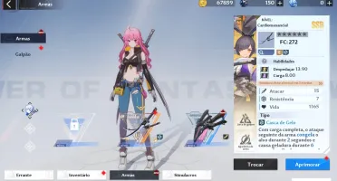 Tower of Fantasy - Conta Re-Roll Saki