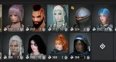 conta black desert 679 GS com barraca + potes infinitos