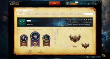Conta Bronze 4 Com 46 é 7 Skins Com 40% de Desconto