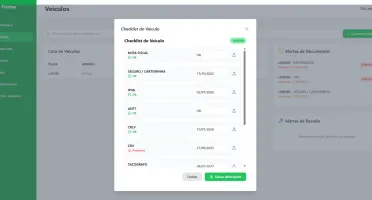 Web Service - Gestão de Frotas