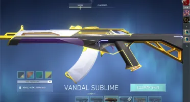 Conta valorant com 3 skins de faca e skins de armas + ouro 2