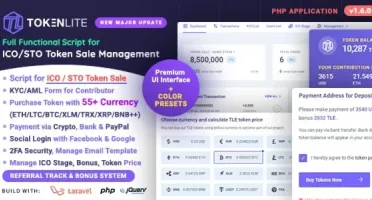 🚀 Painel de Controle para Gerenciamento, Vendas de Tokens🚀