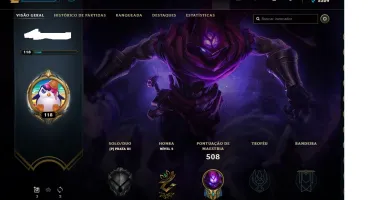 CONTA COM 325 SKINS E QUASE TODOS CHAMPS